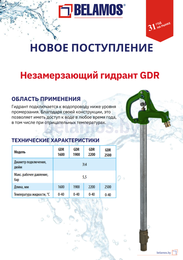 Поступление новых товаров