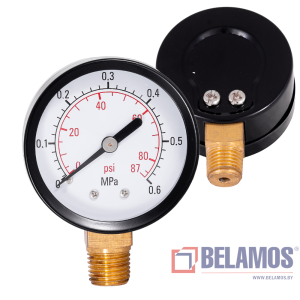 Манометр PGS50 RAD 1/4", радиальный (50 мм/6 бар)